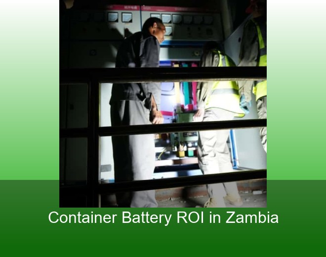 Container Battery ROI in Zambia